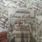 invitatie nunta personalizata handmade poza mirilor