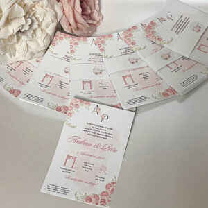 invitatie personalizata handmade