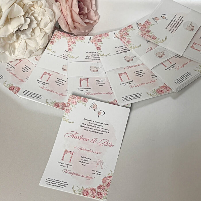 invitatie personalizata handmade