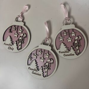 glob cu membrii familiei handmade personalizat