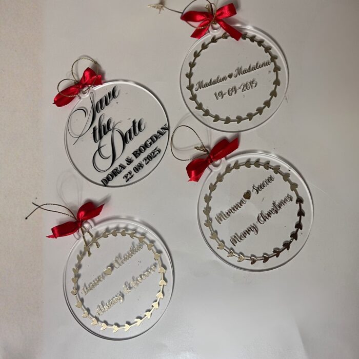 glob handmade personalizat plexiglas