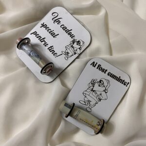 magnet cadou cu bani